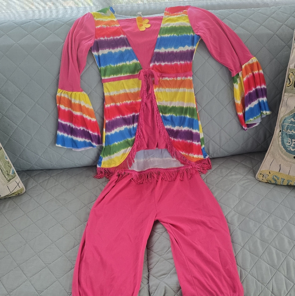 Colorful Tie-Dye Costume Set